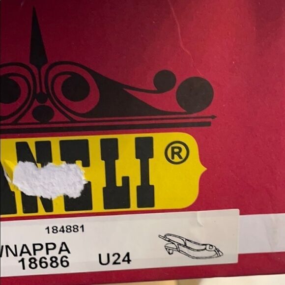 VANELI LEATHER MESH SANDALS.  NEW - Picture 8 of 8